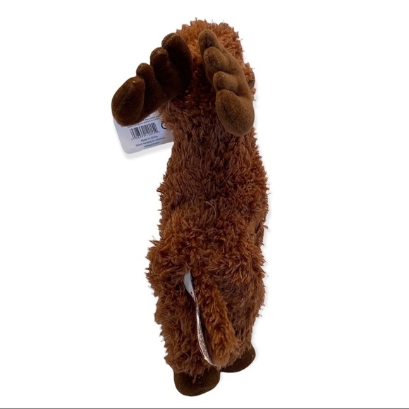Gund Morie Jr. Standing Moose Stuffed Animal Plush 8" Brown MINT Tag - Picture 6 of 11